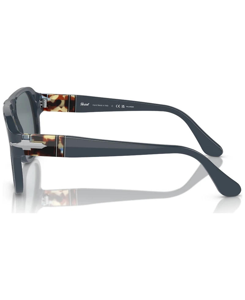 Persol Unisex Polarized Sunglasses, 0PO3310S11893R57W 57