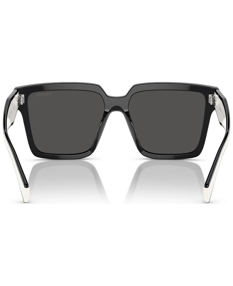 Prada Oversized Low Bridge Women's Sunglasses, Pr 24ZSF