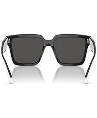 Prada Oversized Low Bridge Women's Sunglasses, Pr 24ZSF