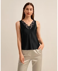 Lilysilk Women's The Armeria Lace Tank for Women