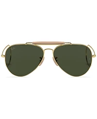 Ray-Ban Unisex Outdoorsman Aviation Collection Sunglasses, RB303058-x 58