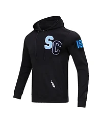 Men's Pro Standard Black Spelman College Jaguars University Classic Pullover Hoodie