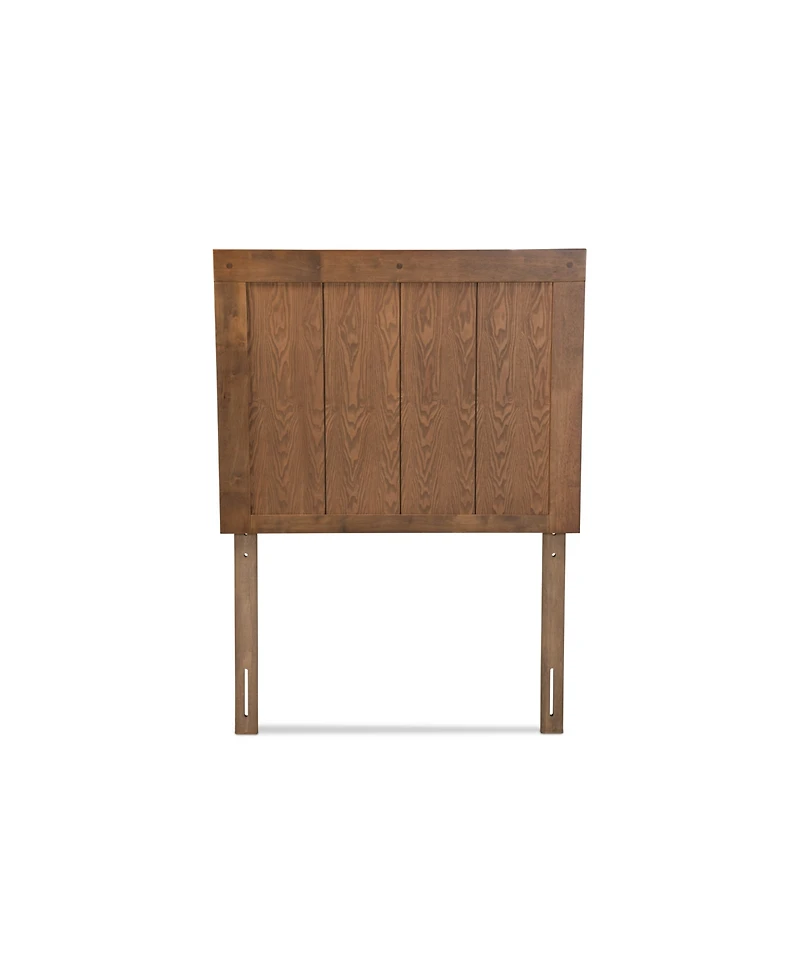 Baxton Studio Patwin Modern and Contemporary Transitional Twin Size Finished Wood Headboard
