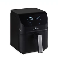 Uber Appliance Air fryer Xl Deluxe - 5 Quart - Pfoa/Ptfe Free Ceramic non stick