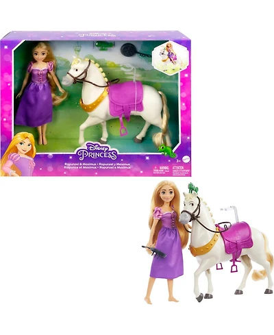 Disney Princess Rapunzel and Maximus