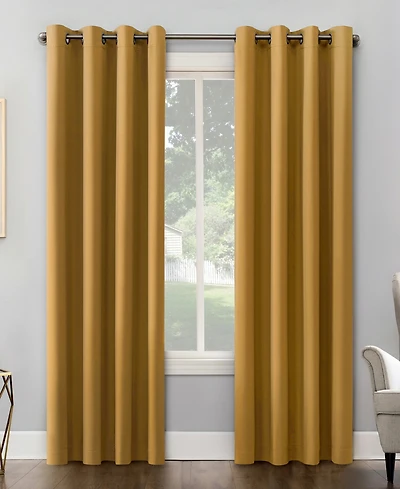 Saxon Energy Saving Blackout Grommet Curtain Panel