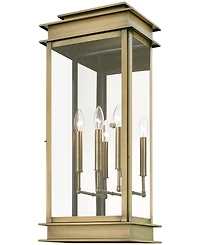 Livex Princeton 3 Light Outdoor Extra Large Wall Lantern