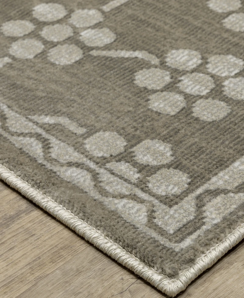 Oriental Weavers Intrigue INT01 3'10" x 5'5" Area Rug