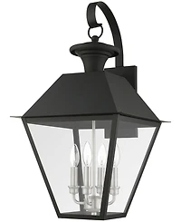 Livex Wentworth 4 Light Outdoor Wall Lantern