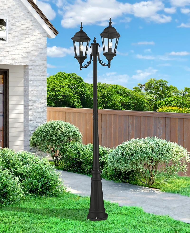 Livex Hamilton 2 Light Outdoor Post Light