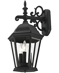 Livex Hamilton 3 Light Outdoor Wall Lantern