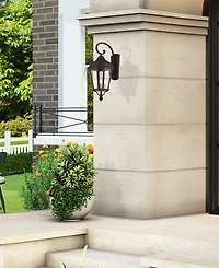 Livex Morgan 3 Light Outdoor Wall Lantern