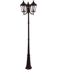 Livex Morgan 3 Light Outdoor Post Light