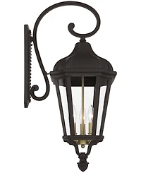 Livex Morgan 3 Light Outdoor Wall Lantern