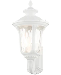 Livex Oxford 3 Light Outdoor Wall Lantern