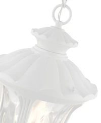 Livex Oxford 3 Light Outdoor Pendant Lantern