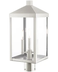 Livex Nyack 3 Light Outdoor Post Top Lantern