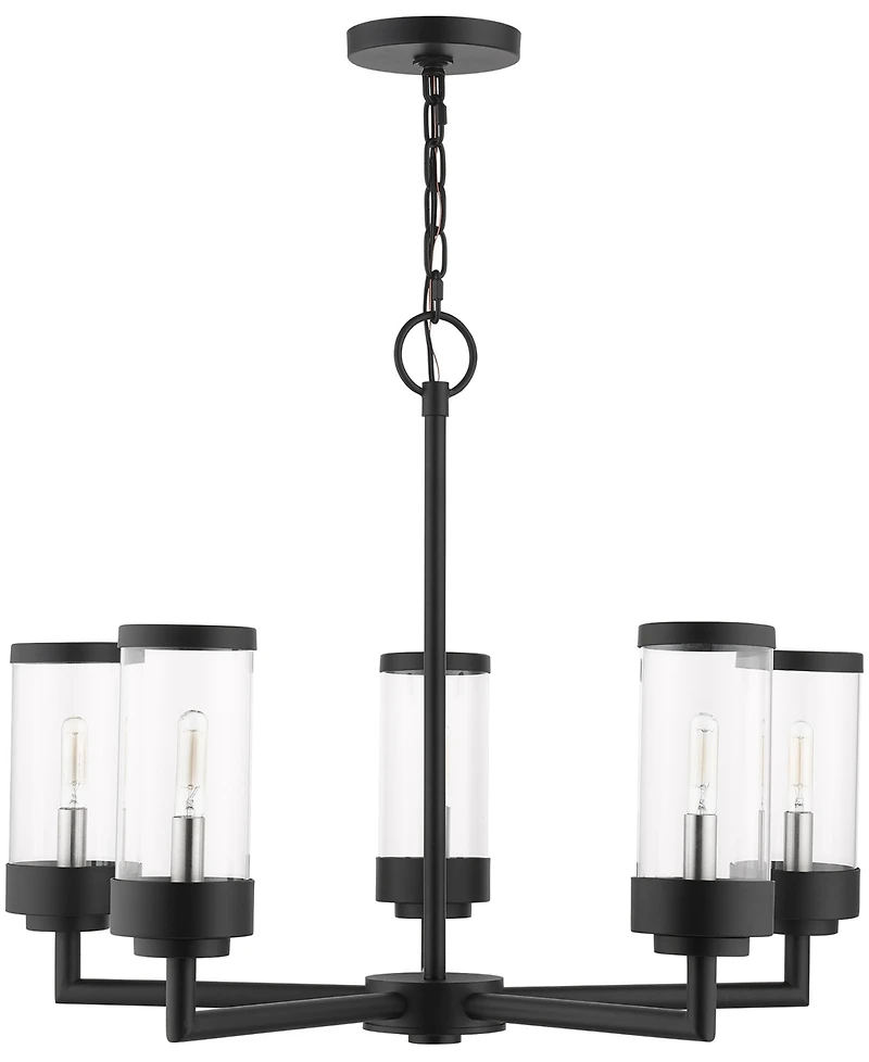 Livex Hillcrest 5 Light Outdoor Chandelier