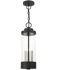 Livex Hillcrest 3 Light Outdoor Pendant Lantern