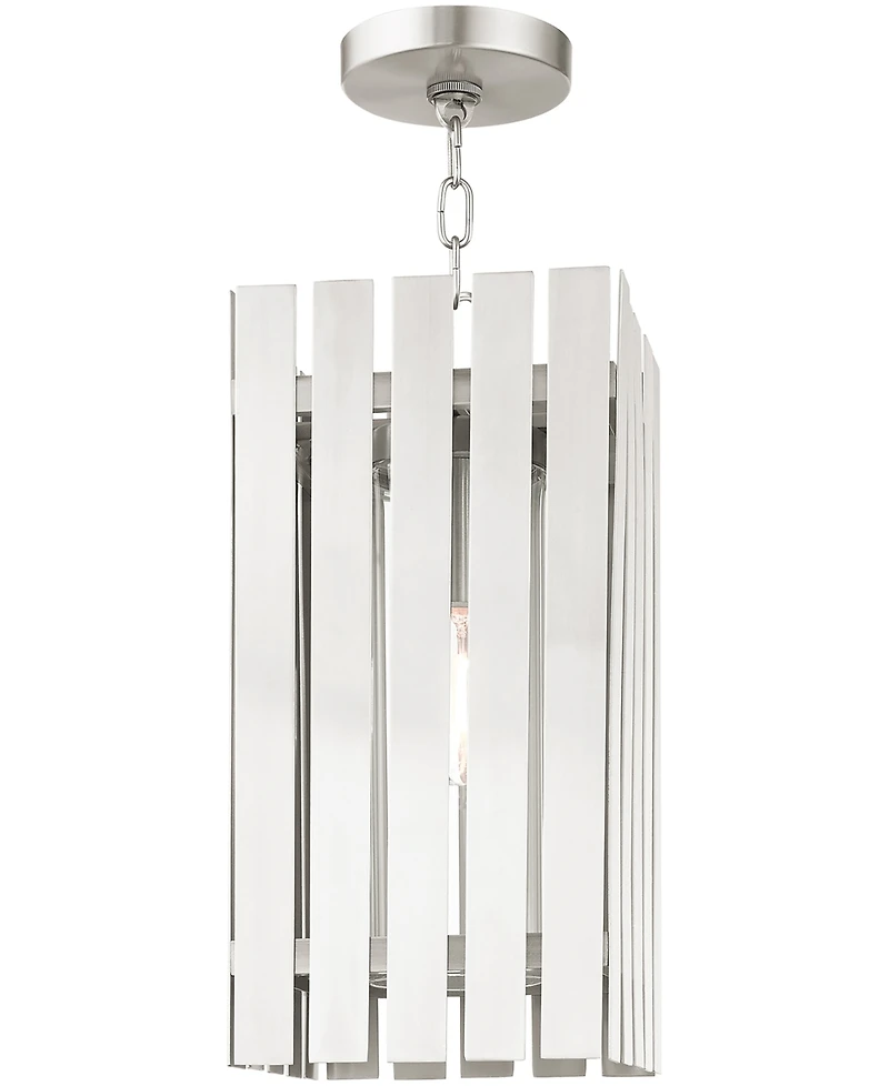 Livex Greenwick 1 Light Outdoor Pendant Lantern