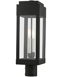 Livex York 2 Light Outdoor Post Top Lantern