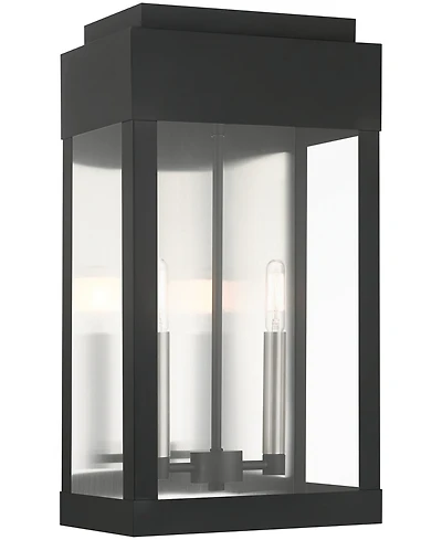 Livex York 2 Light Outdoor Wall Lantern