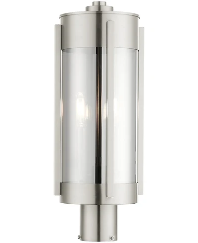 Livex Sheridan 2 Light Outdoor Post Top Lantern