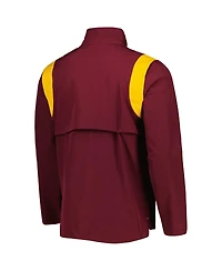 Men's Nike Maroon Minnesota Golden Gophers 2022 Coaches Sideline Quarter-Zip Top