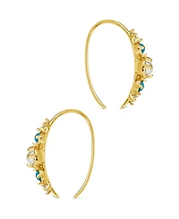 Sterling Forever Indra Drop Earrings