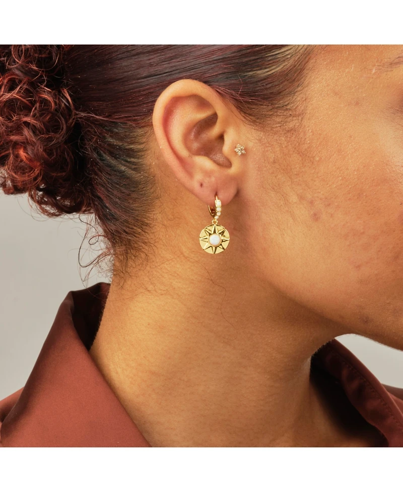 Sterling Forever Sunni Micro Hoops