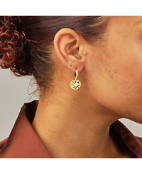 Sterling Forever Sunni Micro Hoops