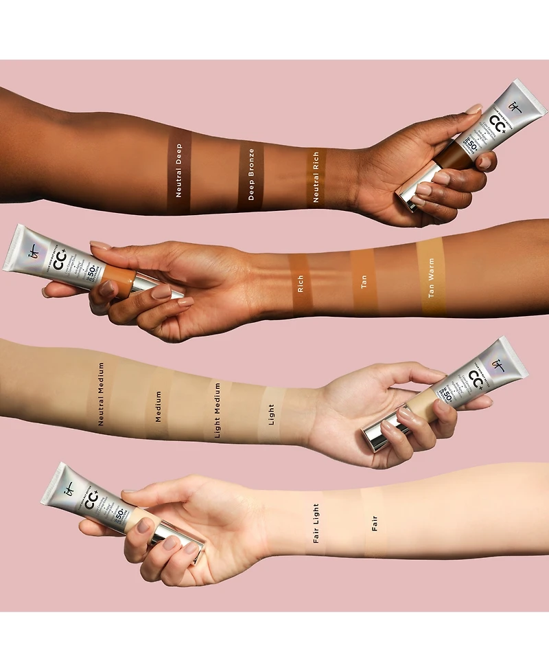 It Cosmetics Cc+ Cream with Spf 50+ Travel