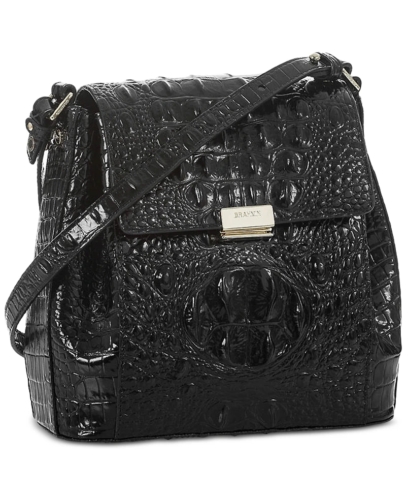 Brahmin Melbourne Margo Embossed Leather Crossbody