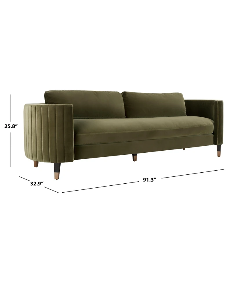 Winford 91" Velvet Sofa
