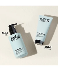 Make Up For Ever Gentle Eye Gel Waterproof Eye & Lip Makeup Remover Mini, 1.7 oz.