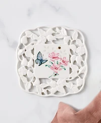 Lenox Butterfly Meadow Kitchen Carved Trivet