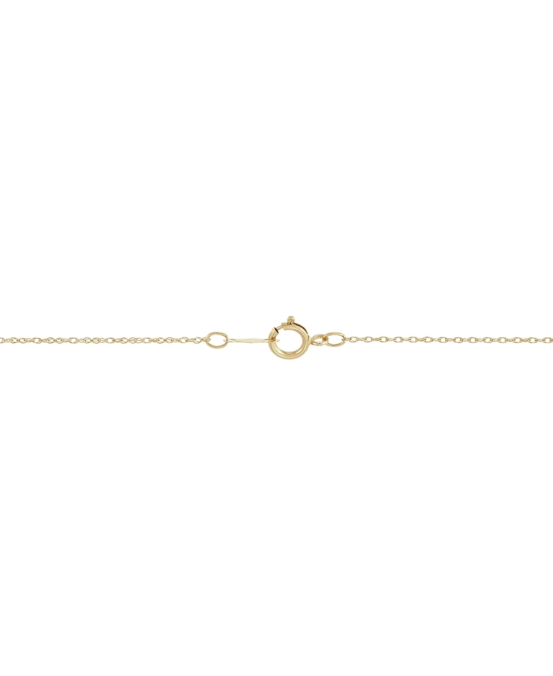 Birthstone Pendant 14k Gold or White
