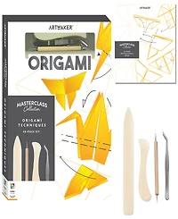 Art Maker Master class Collection Origami Techniques Kit Beginner To Advanced Origami Japanese Art Origami Guide Craft Kits, Arts And Craft For Adults