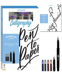 Art Maker Master class Collection Calligraphy Art Kit Beginner To Advanced Calligraphy Calligraphy Guide Calligraphy Equipment Craft Kits Arts And Cra