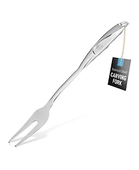 Zulay Kitchen Stainless Steel Meat Carving Fork With Comfortable Handle