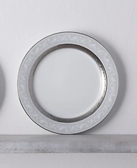 Noritake Crestwood Platinum Set of 4 Accent Plates, Service For 4