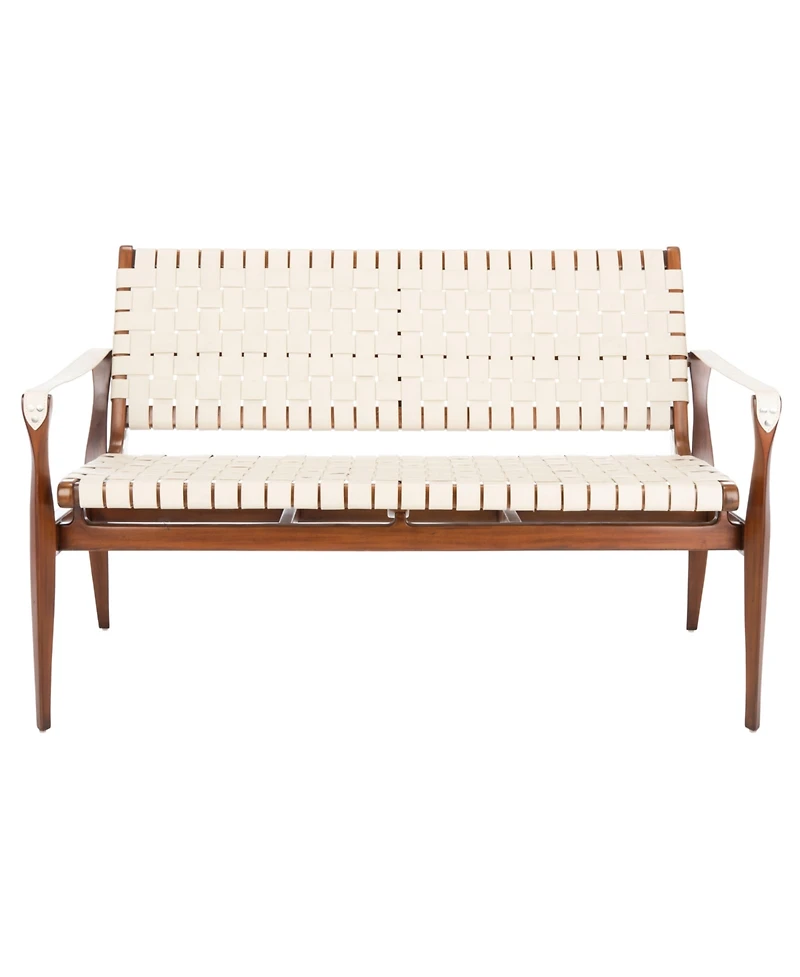 Dilan 52" Leather Loveseat