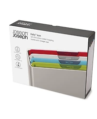 Joseph Joseph Folio Icon 4-Piece Chopping Board Set with Storage Case