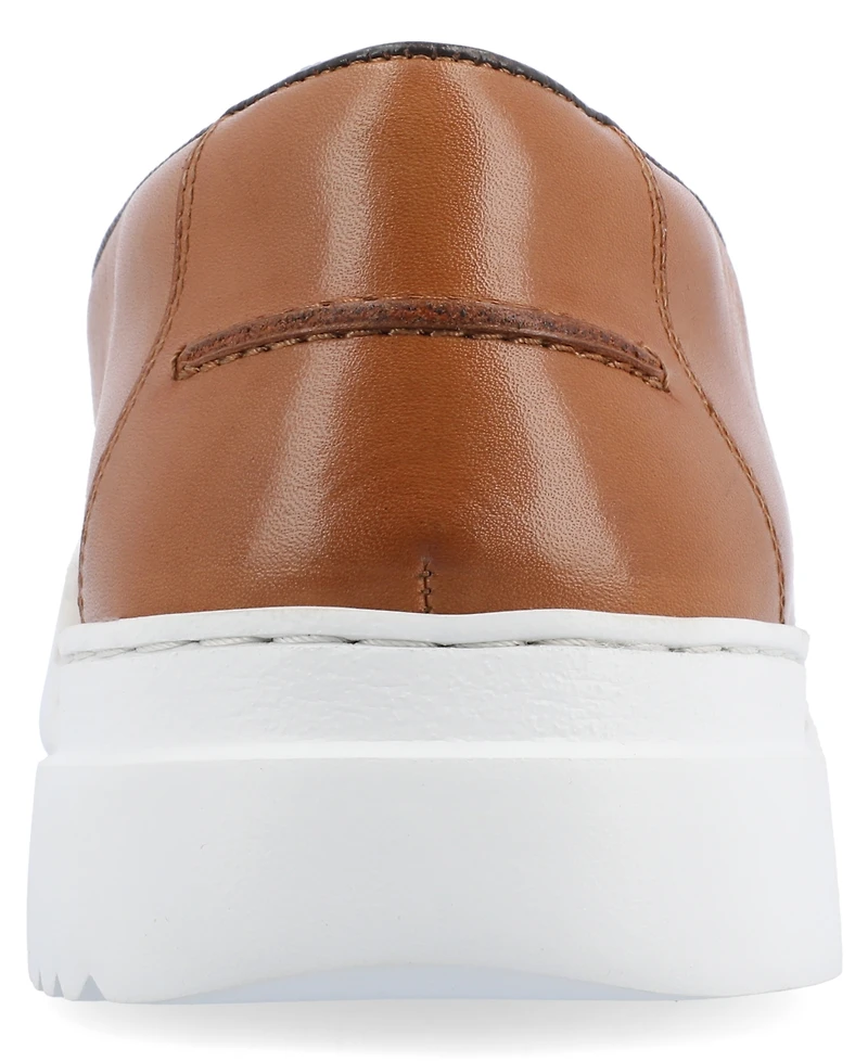 Thomas & Vine Men's Dane Plain Toe Bit Loafer Casual Shoes