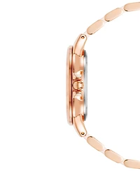 Anne Klein Women's Diamond Accent Ceramic & Metal Bracelet Watch 38mm