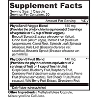 Codeage 5 Servings of Fruits & Veggies Equivalent in 1 Single Capsule