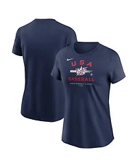 Women's Nike Navy Usa Baseball 2023 World Baseball Classic Country T-shirt