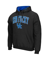 Men's Colosseum Kentucky Wildcats Arch and Team Logo 3.0 Pullover Hoodie