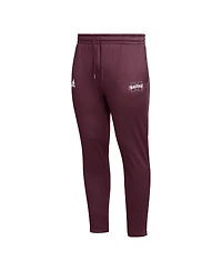 Men's adidas Maroon Mississippi State Bulldogs Aeroready Tapered Pants