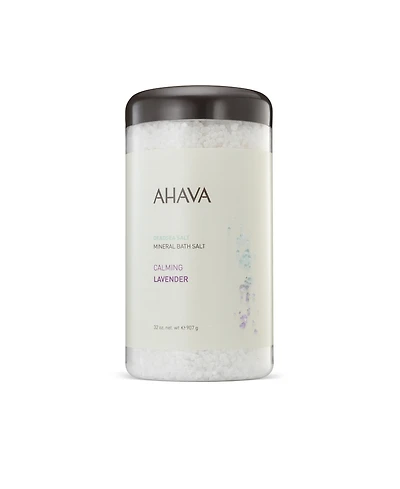 Ahava Mineral Bath Salt Calming Lavender, 32 oz